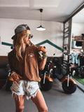 Beige Acid Wash PSC Tee | One of One…for now