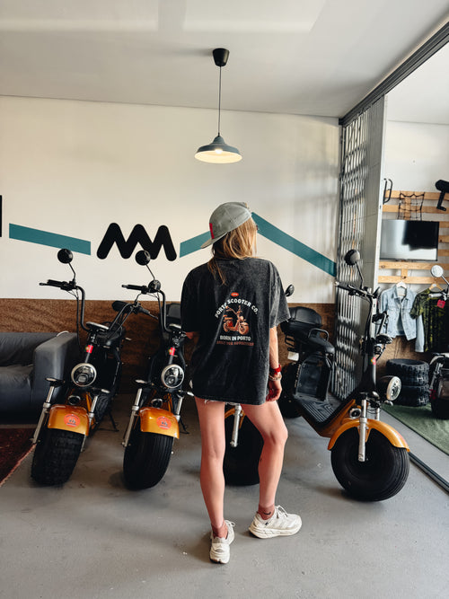 Black Acid Wash PSC Tee | One of One…for now