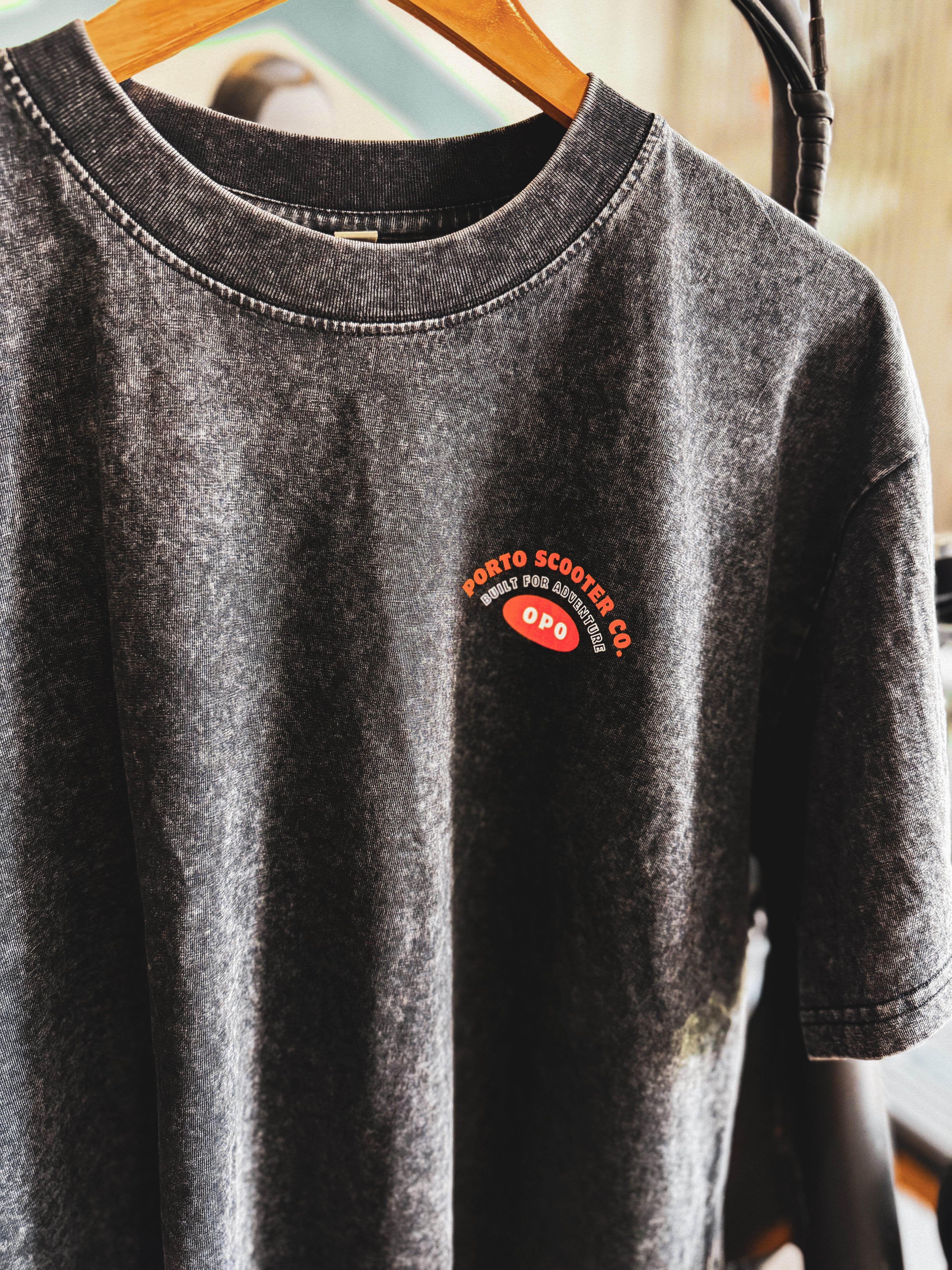 Black Acid Wash PSC Tee | One of One…for now
