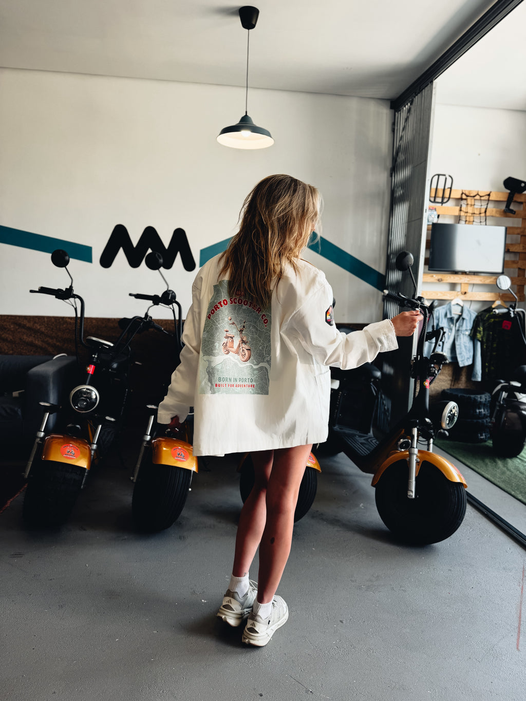 Porto Scooter Club Jacket | Porto Map Edition | One of One