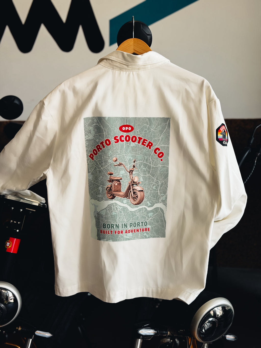 Porto Scooter Club Jacket | Porto Map Edition | One of One