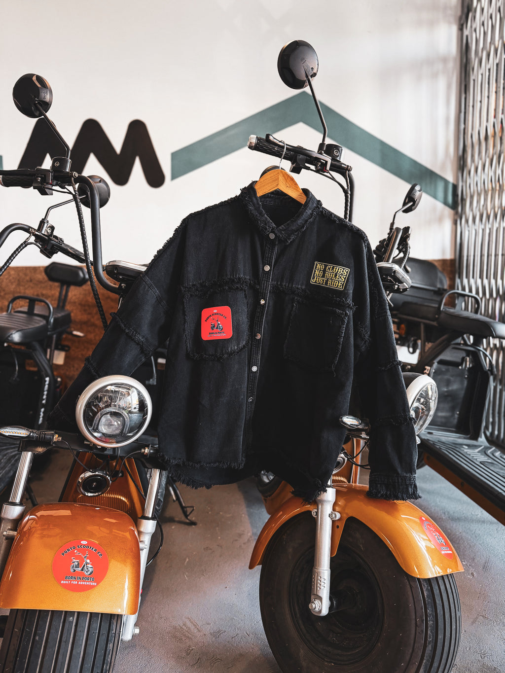 Women's Black Vintage Denim Shirt Jacket | One of One